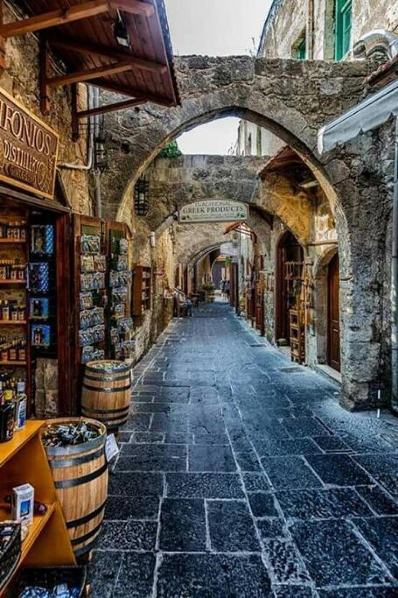 Вилла Megiston House In Old Town Rhodes Родос Экстерьер фото